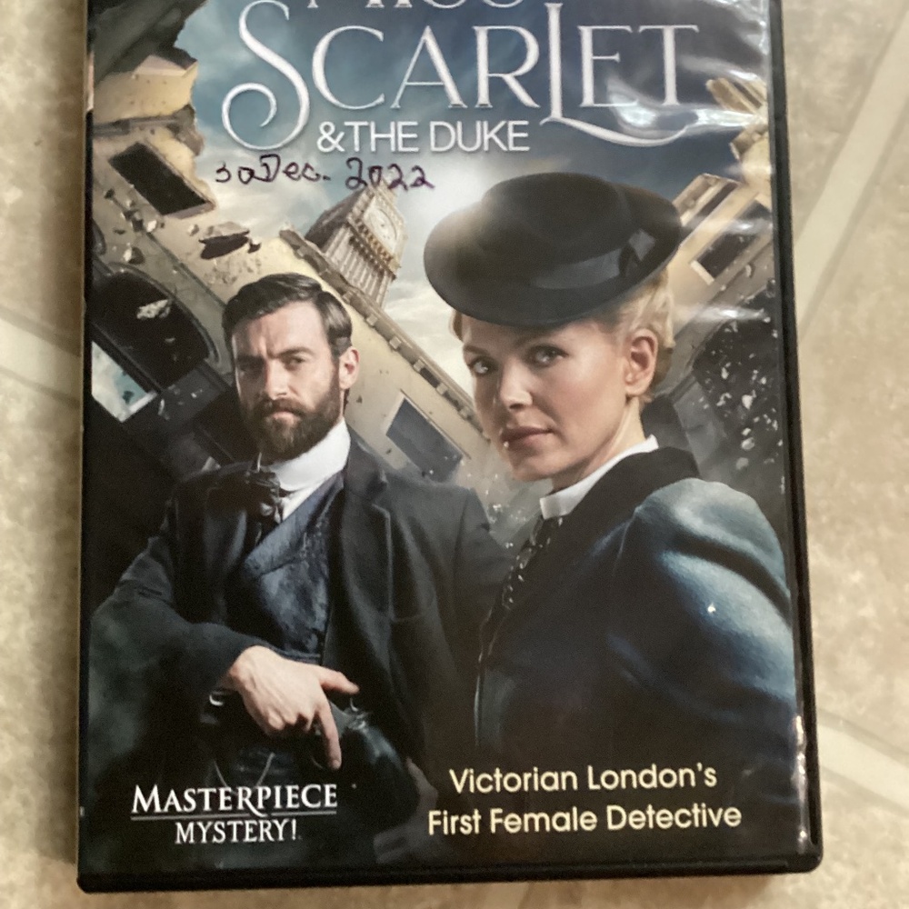 ~ Miss Scarlet & The Duke DVD ~